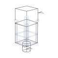 Maxisaco 1200 kg Tubular de 4 Asas Jumbo 90X90X120 cm Pack de 10 Unidades