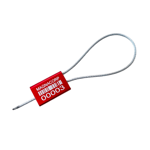 Sello de Cable Ajustable Doble Bloqueo 30 cm x 2.5 mm / Caja de 500 Unidades