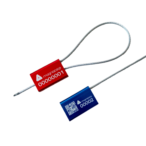 Sello de Cable Ajustable Doble Bloqueo 30 cm x 2.5 mm / Caja de 500 Unidades