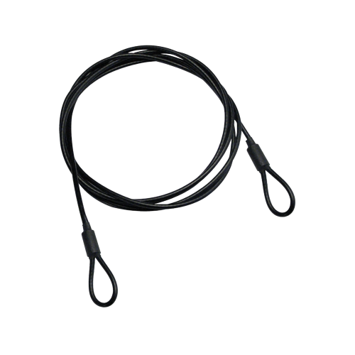 Lanyard 2,4 metros y 4,2 mm de Espesor Doble Loop para Caja Protex | Caja de 200 Unidades